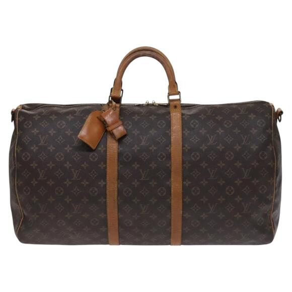 LOUIS VUITTON Monogram Keepall Bandouliere 60 Boston Bag M41412 - Picture 13 of 16